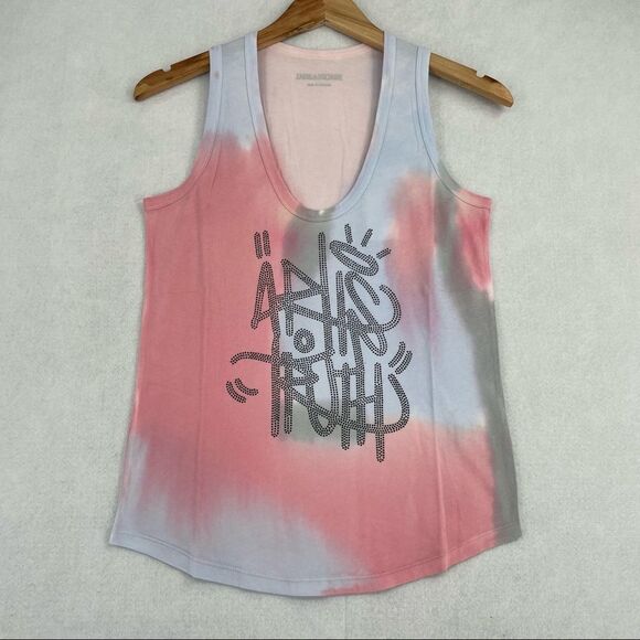 Zadig & Voltaire Art Is Truth Tank Top NWT - Picture 4 of 12